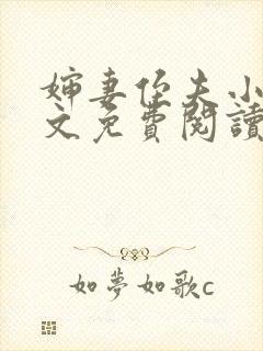 婶妻侄夫小说全文免费阅读最新章节