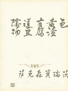 阴道有黄色分泌物豆腐渣