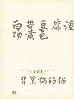 白带豆腐渣分泌物黄色