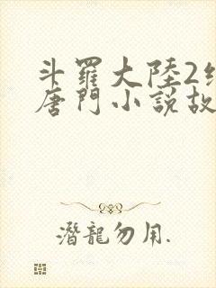 斗罗大陆2绝世唐门小说故事大概