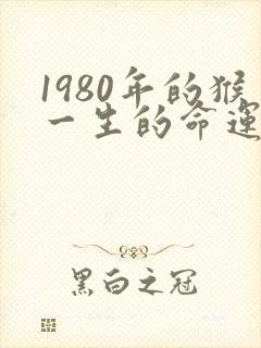 1980年的猴一生的命运