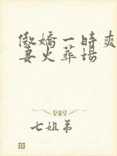 傲娇一时爽,追妻火葬场