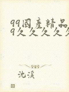 99国产精品99久久久久久娜娜封面
