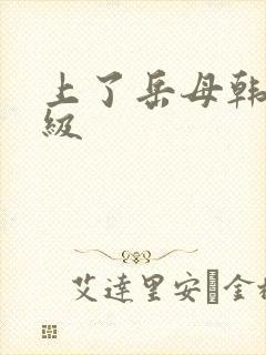 上了岳母韩国三级