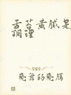 舌苔黄腻是怎么调理