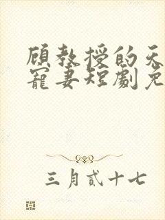 顾教授的天降小宠妻短剧免费观看全集