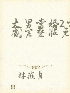 大男当婚2电视剧完整版免费观看