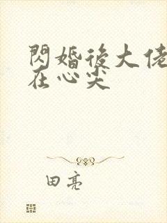 闪婚后大佬爱我在心尖