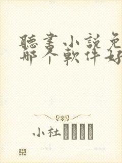 听书小说免费听哪个软件好