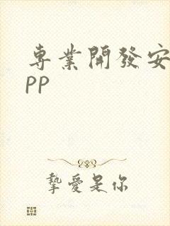 专业开发安卓app