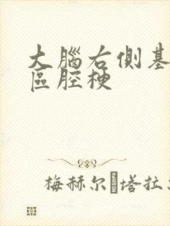 大脑右侧基底节区腔梗