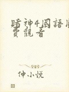 赌神4国语版免费观看