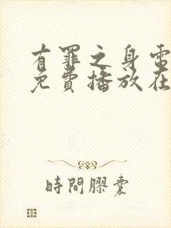 有罪之身电视剧免费播放在线观看