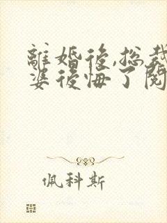 离婚后,总裁老婆后悔了阅读全文