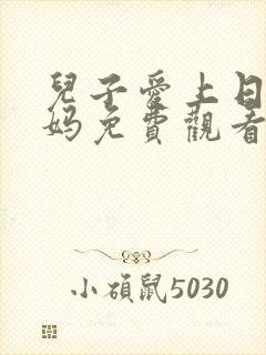 儿子爱上日本妈妈免费观看电视剧
