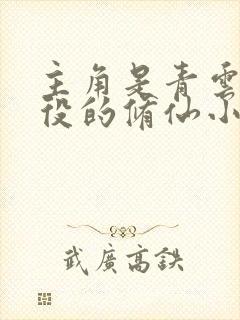 主角是青云宗杂役的修仙小说封面