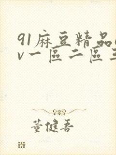 91麻豆精品av一区二区三区在线封面