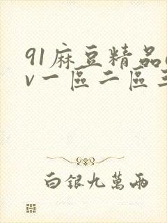 91麻豆精品av一区二区三区