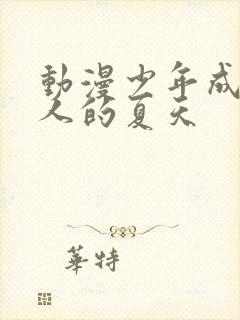 动漫少年成为大人的夏天