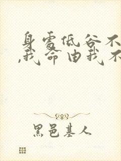 身处低谷不自弃,我命由我不由天