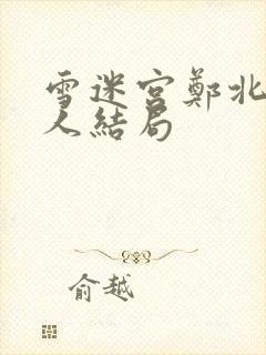 雪迷宫郑北家里人结局封面