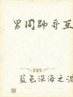 男同帅哥互操封面