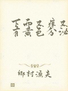 下面又痒又疼还有黄色分泌物