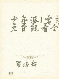 少年派1电视剧免费观看全集完整版