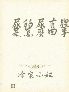 尿的尿有腥臭味是怎么回事