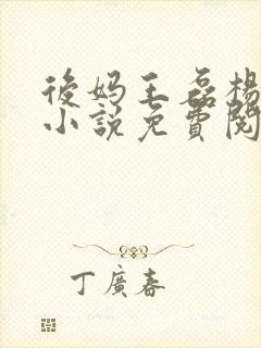 后妈王磊杨晓芬小说免费阅读