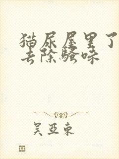 猫尿屋里了怎么去除骚味