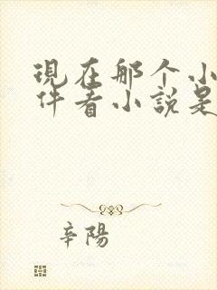 现在那个小说软件看小说是免费的