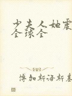 少夫人她震惊了全球全封面