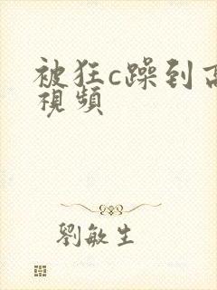 被狂c躁到高潮视频