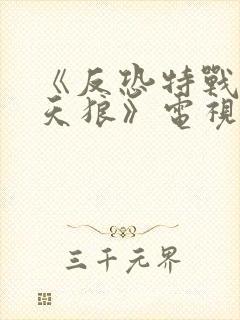 《反恐特战队之天狼》电视剧