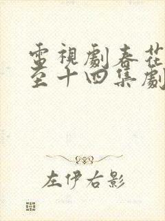 电视剧春花子一至十四集剧情介绍