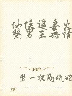 仙侠追妻火葬场双男主无情道