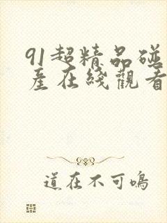 91超精品碰国产在线观看