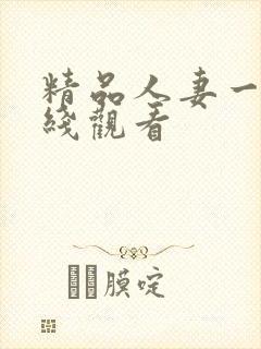 精品人妻一区在线观看