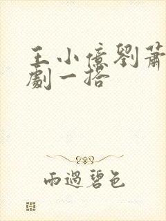 王小亿刘萧旭短剧一搭