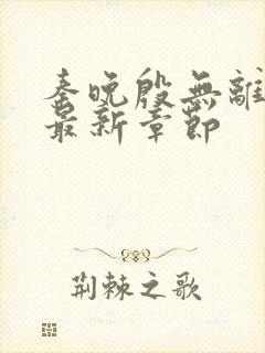 秦晚殷无离小说最新章节