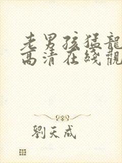 老男孩猛龙过江高清在线观看