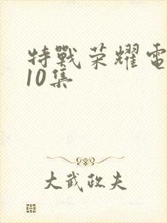 特战荣耀电视剧10集