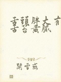 舌头胖大有齿痕舌苔黄腻