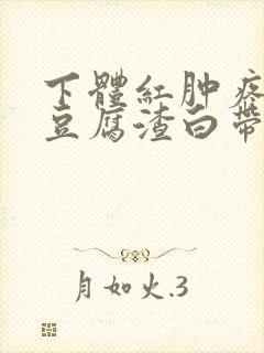 下体红肿疼痛痒豆腐渣白带