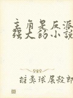 主角是反派背景强大的小说