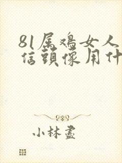 81属鸡女人微信头像用什么好