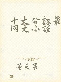 十大公认最好看网文小说