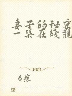 妻子的秘密第十一集在线观看免费封面