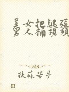 美女把腿张开让男人桶视频